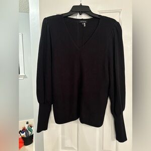 Women’s 1. State black sweater crop top  size medium